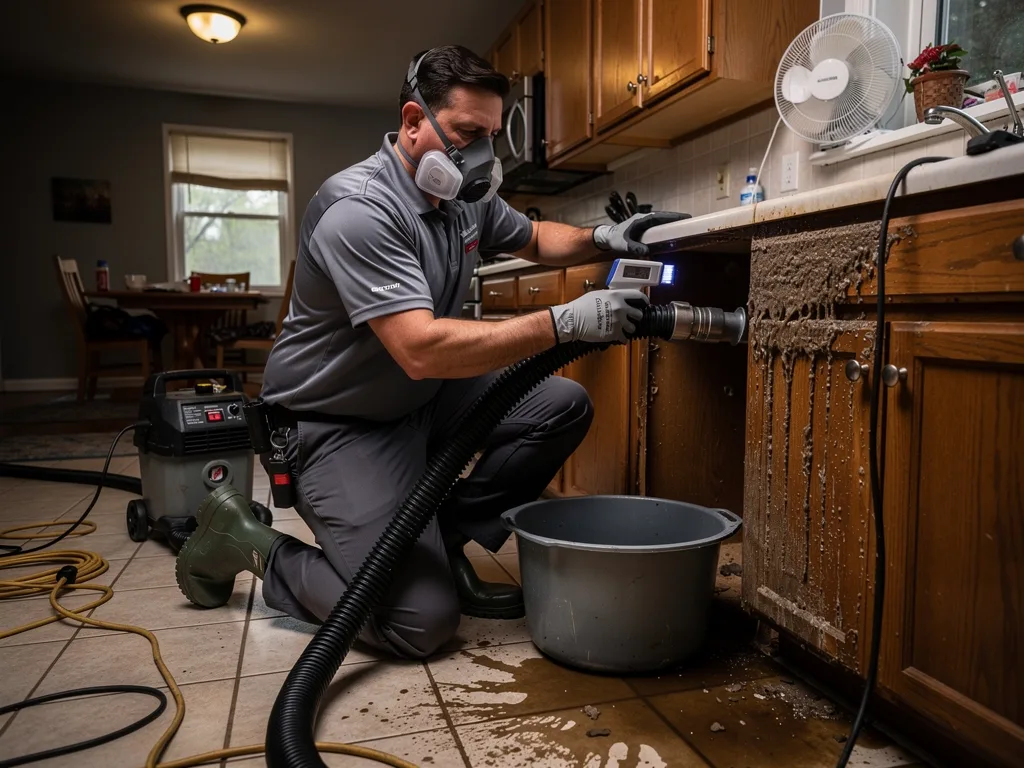 Burst Pipe Cleanup