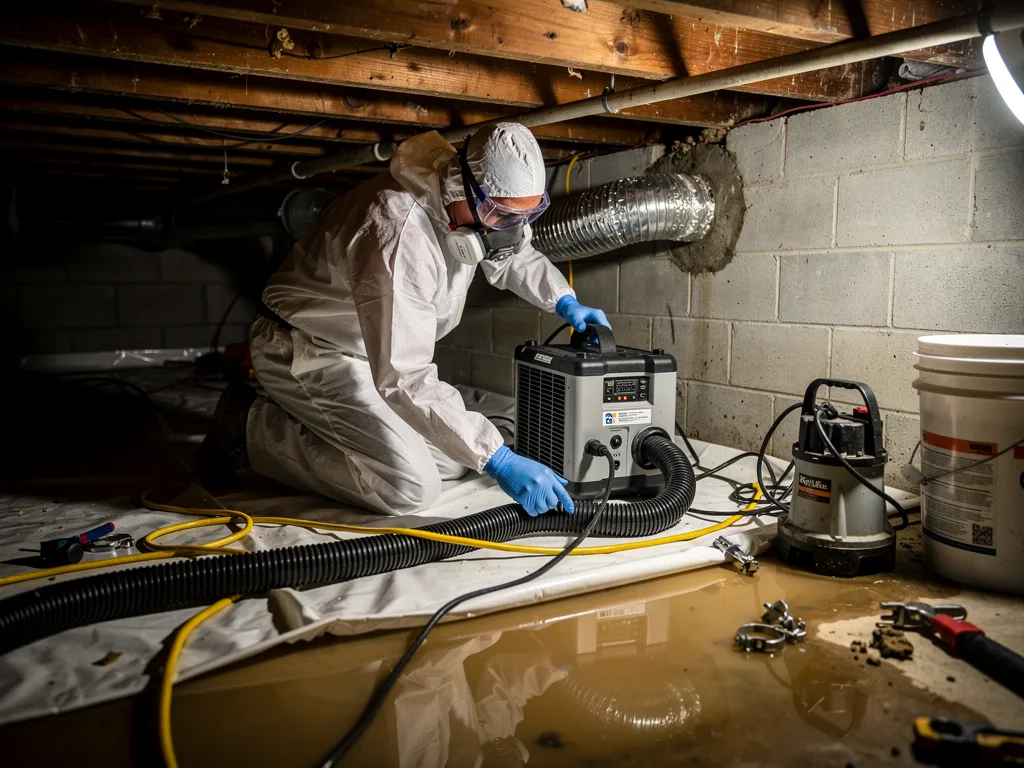Crawl Space Drying